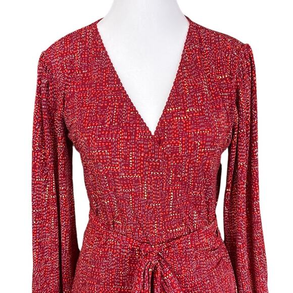 Laundry by Shelli Segal Wrap Dress Size Small - Picture 4 of 10